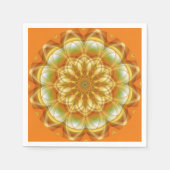 Herbst Kaleidoskop Classic Serviette (Vorderseite)