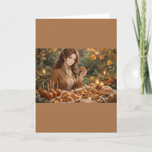 Herbst-Karamell-Ernte – Goldener Dessertgarten Karte