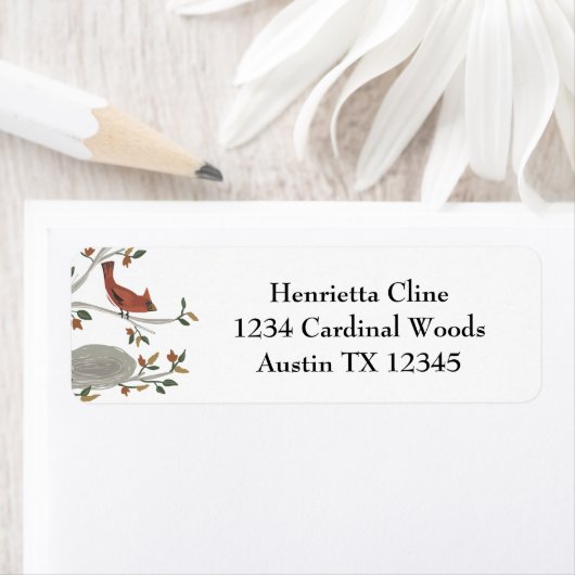 Herbst Kardinal Bird (Insitu)