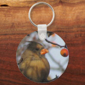 Herbst-Kardinal Schlüsselanhänger (Vorderseite)