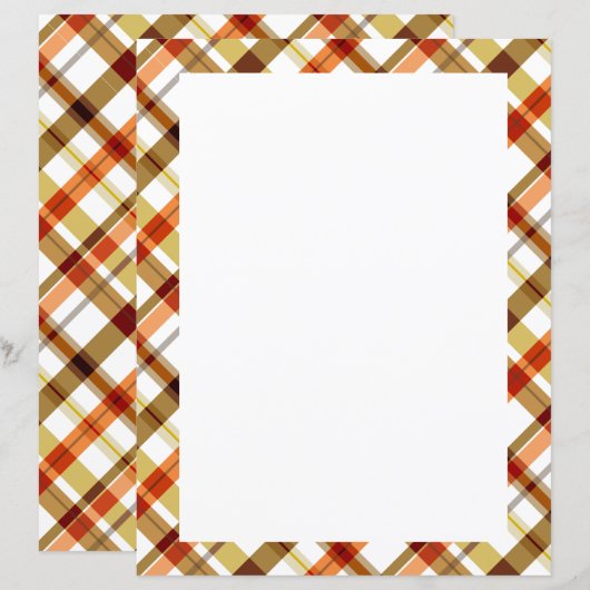 Herbst Kariert (Vorne/Hinten)