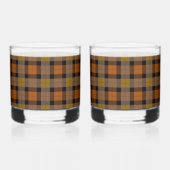 Herbst Kariert Whiskyglas (Links)