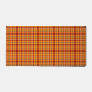 Herbst Karierter Herbstkatalog Schreibtischunterlage