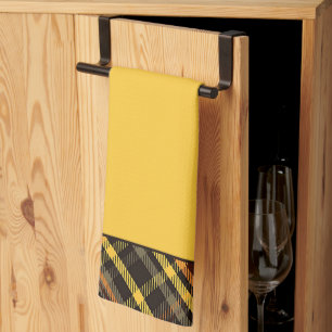 Herbst kariertes Küchentuch