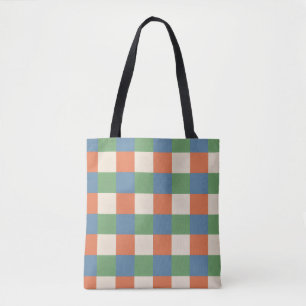 Herbst-Karo-Tragetasche Tasche