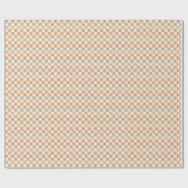Herbst Karomuster Herbst Plaid Schachbrett Geschenkpapier (Flach)