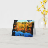 Herbst Karte (Gelbe Blume)