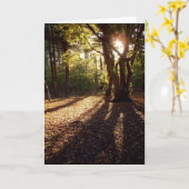 Herbst | karte (Gelbe Blume)