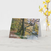 HERBST KARTE (Gelbe Blume)