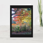 Herbst Karte (Vorderseite)