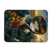 "Herbst-Kätzchen" Flex-Magnet Magnet (Horizontal)