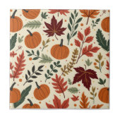 Herbst-Keramik Fliese (Vorderseite)