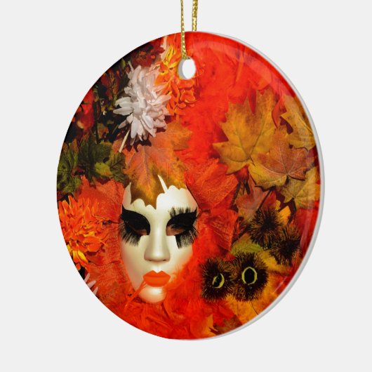 Herbst Keramikornament (Links)