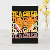 Herbst Kinder Student Coquette Bogen Bleistift Her Karte (Gelbe Blume)
