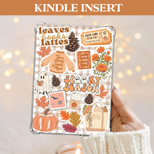 Herbst Kindle Beifall Buchpumpen Feiertagskarte