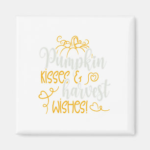 Herbst Kisses und Erntewünsche Magnet