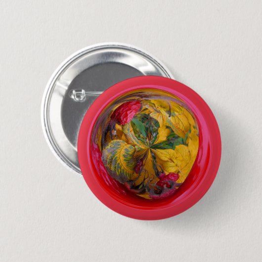 Herbst-Knopf Button (Vorne & Hinten)