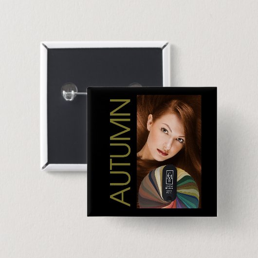 Herbst-Knopf Button (Vorne & Hinten)