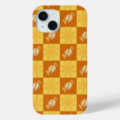 Herbst Kobweb & Snacks iPhone Gehäuse überprüft Case-Mate iPhone Hülle (Rückseite)