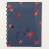 Herbst-Koi - blau Planer (Vorderseite)