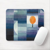 Herbst, Kubismus, Abstrakte Paul Klee Kunst Mousepad (Mit Mouse)