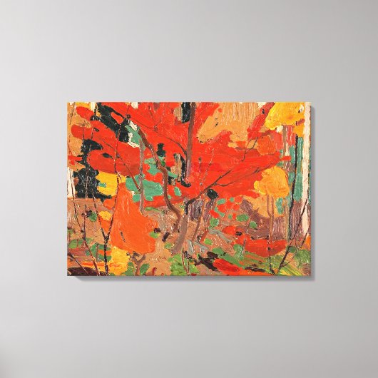Herbst, Kunst von Tom Thomson Leinwanddruck (Vorderseite)
