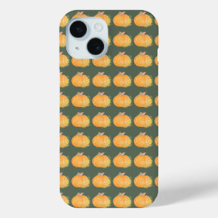 Herbst-Kürbis-Aquarell-Kunst Case-Mate iPhone Hülle