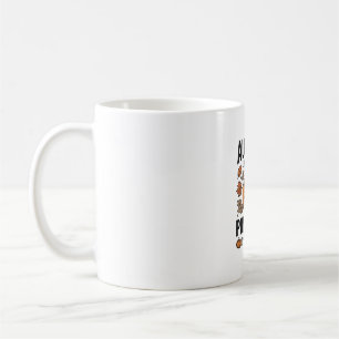 Herbst-Kürbis-Blätter Kürbisse Bitte Vintage_1 Kaffeetasse
