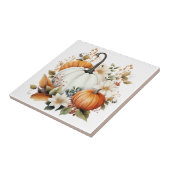 Herbst-Kürbis-Blumen-Keramikfliese Fliese (Seite)
