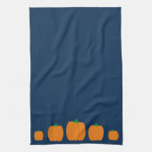 Herbst Kürbis Geschirrtuch (Vertikal)