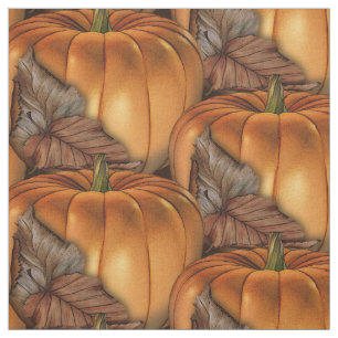 Herbst-Kürbis Halloween Stoff