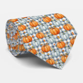 Herbst-Kürbis-Halsband Krawatte (Gerollt)