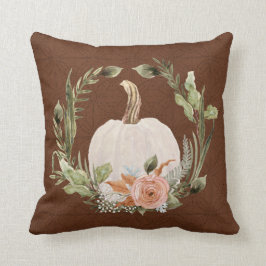 Herbst Kürbis Herbst Pfirsichrost Blumenblättern Kissen