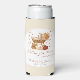 Herbst Kürbis in Liebe Kinderdusche fallen Selters Dosenkühler