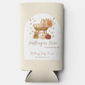 Herbst Kürbis in Liebe Kinderdusche fallen Selters Dosenkühler (Vorderseite)