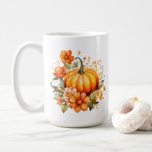 Herbst Kürbis Kaffeetasse