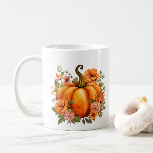 Herbst Kürbis Kaffeetasse