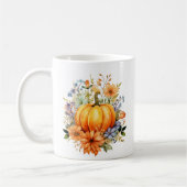Herbst Kürbis Kaffeetasse (Links)