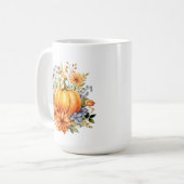 Herbst Kürbis  Kaffeetasse (Vorderseite Links)