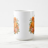 Herbst Kürbis Kaffeetasse (Mittel)