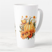 Herbst Kürbis  Milchtasse (Rechte Ecke)