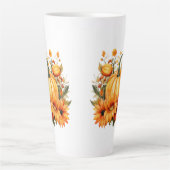 Herbst Kürbis  Milchtasse (Vorderseite)