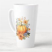 Herbst Kürbis Milchtasse (Linke Ecke)