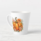 Herbst Kürbis  Milchtasse (Linke Ecke)