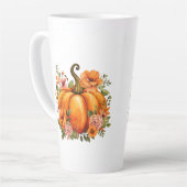 Herbst Kürbis Milchtasse (Linke Ecke)