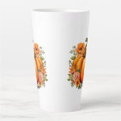 Herbst Kürbis Milchtasse (Vorderseite)