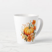 Herbst Kürbis Milchtasse (Rechte Ecke)