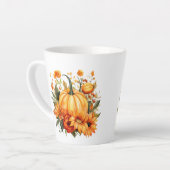 Herbst Kürbis  Milchtasse (Linke Ecke)