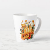 Herbst Kürbis  Milchtasse (Rechte Ecke)
