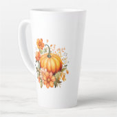 Herbst Kürbis Milchtasse (Linke Ecke)